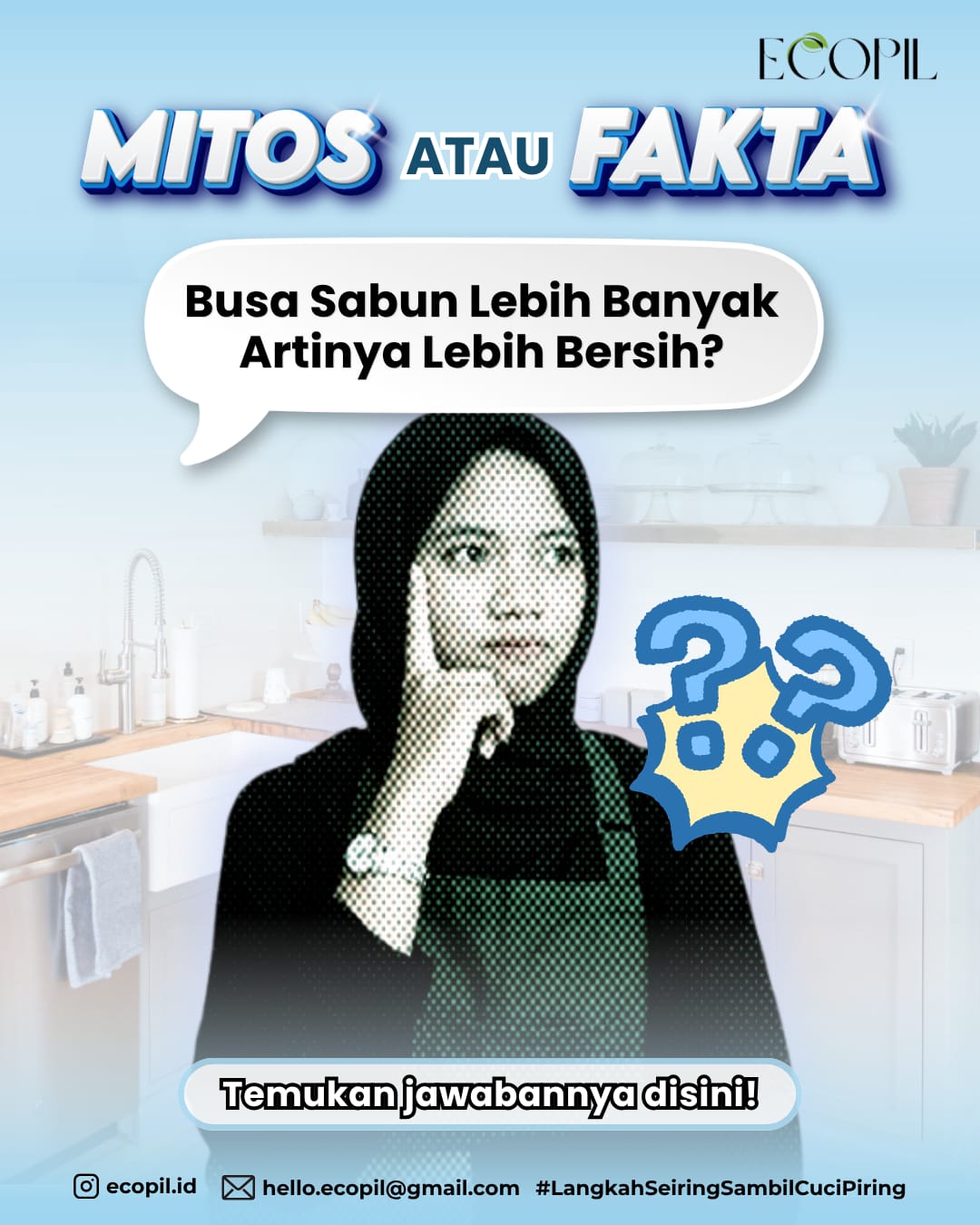 Mitos atau Fakta Busa Sabun